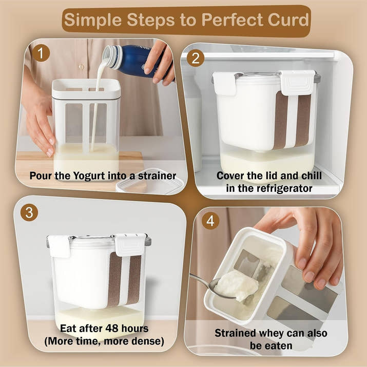 CreamNest™ Yogurt Filter Pot